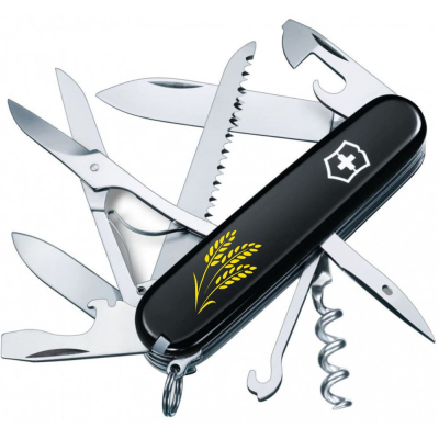 Ніж Victorinox Huntsman Ukraine Black 