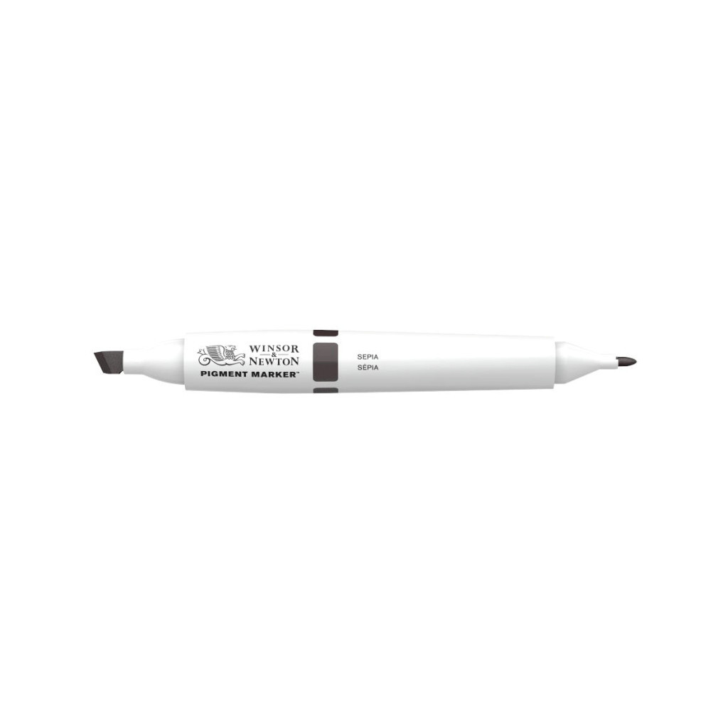 Маркер Winsor&Newton двосторонній Pigment marker (609) Сепія (884955040614)