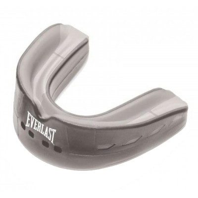 Капа Everlast Evershield Double Mouth Guard 722431-70-121 Сірий/Чорний Уні T (009283574659)