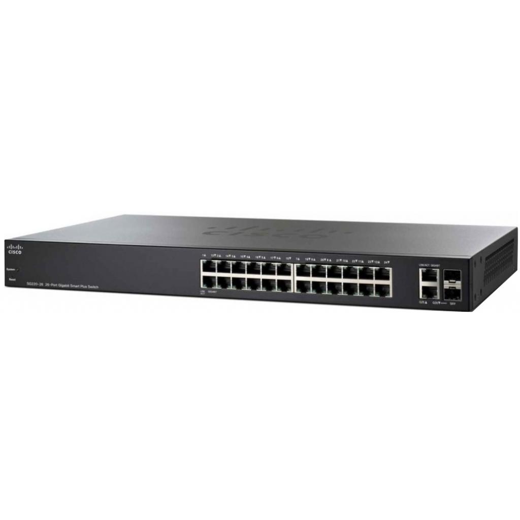 Комутатор мережевий Cisco SG220-26-K9-EU