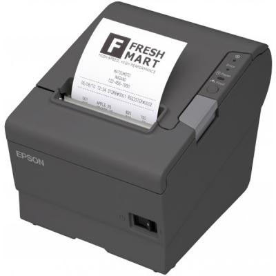 Принтер чеків Epson TM-T88V USB+Ethernet, EDG (C31CA85654)