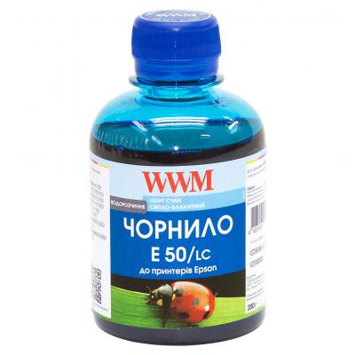 Чорнило WWM Epson Stylus Photo R200/R340/RX620 1000г Light Cyan Water-so (E50/LC-4)