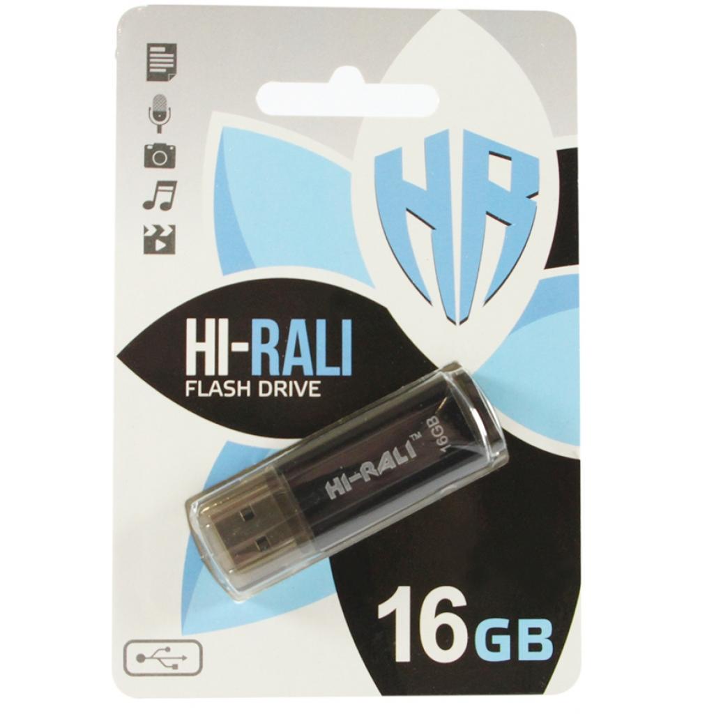 USB флеш накопичувач Hi-Rali 16GB Stark Series Black USB 2.0 (HI-16GBSTBK)