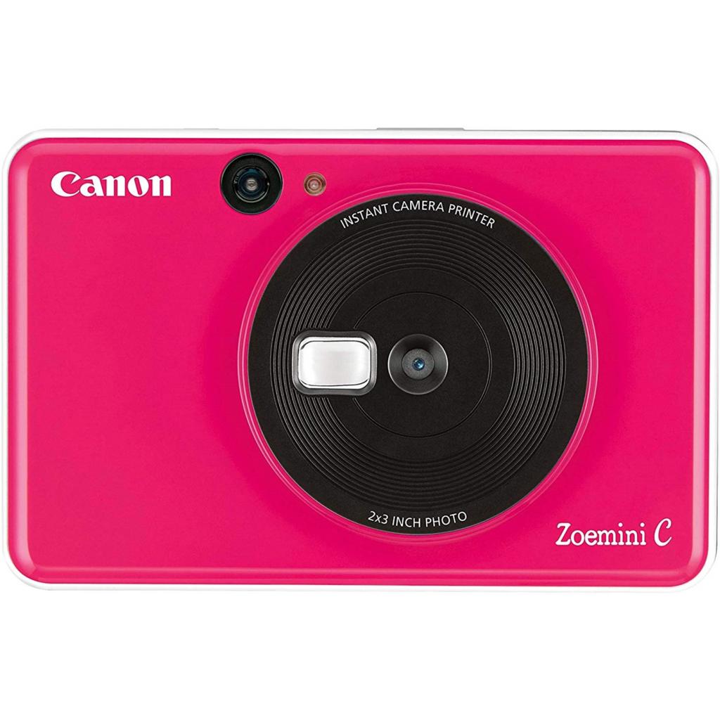 Камера миттєвого друку Canon ZOEMINI C CV123 Bubble Gum Pink + 30 Zink PhotoPaper (3884C035)