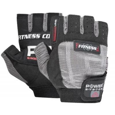 Рукавички для фітнесу Power System Fitness PS-2300 Grey/Black XXL (PS-2300_2XL_Black-grey)