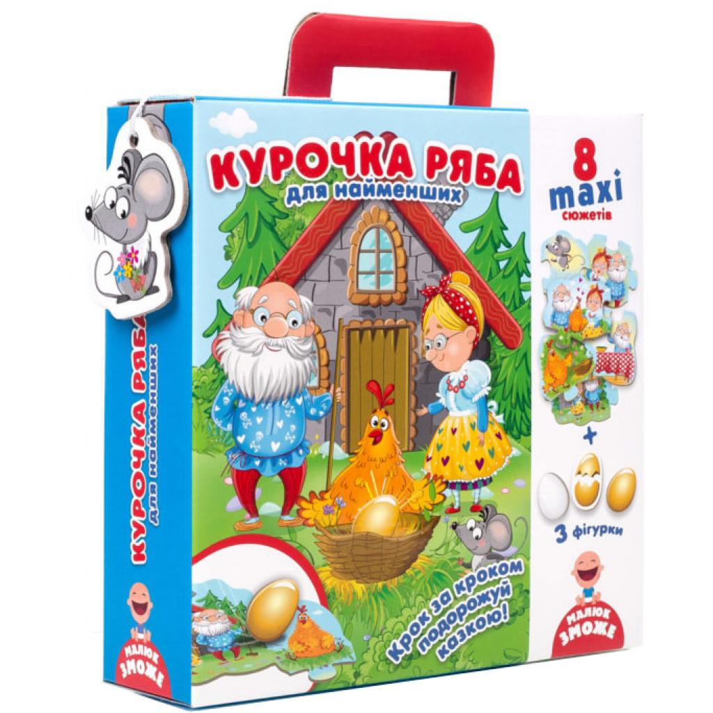 Пазл Vladi Toys Подорож казкою Курочка Ряба, українська мова (VT2909-10)