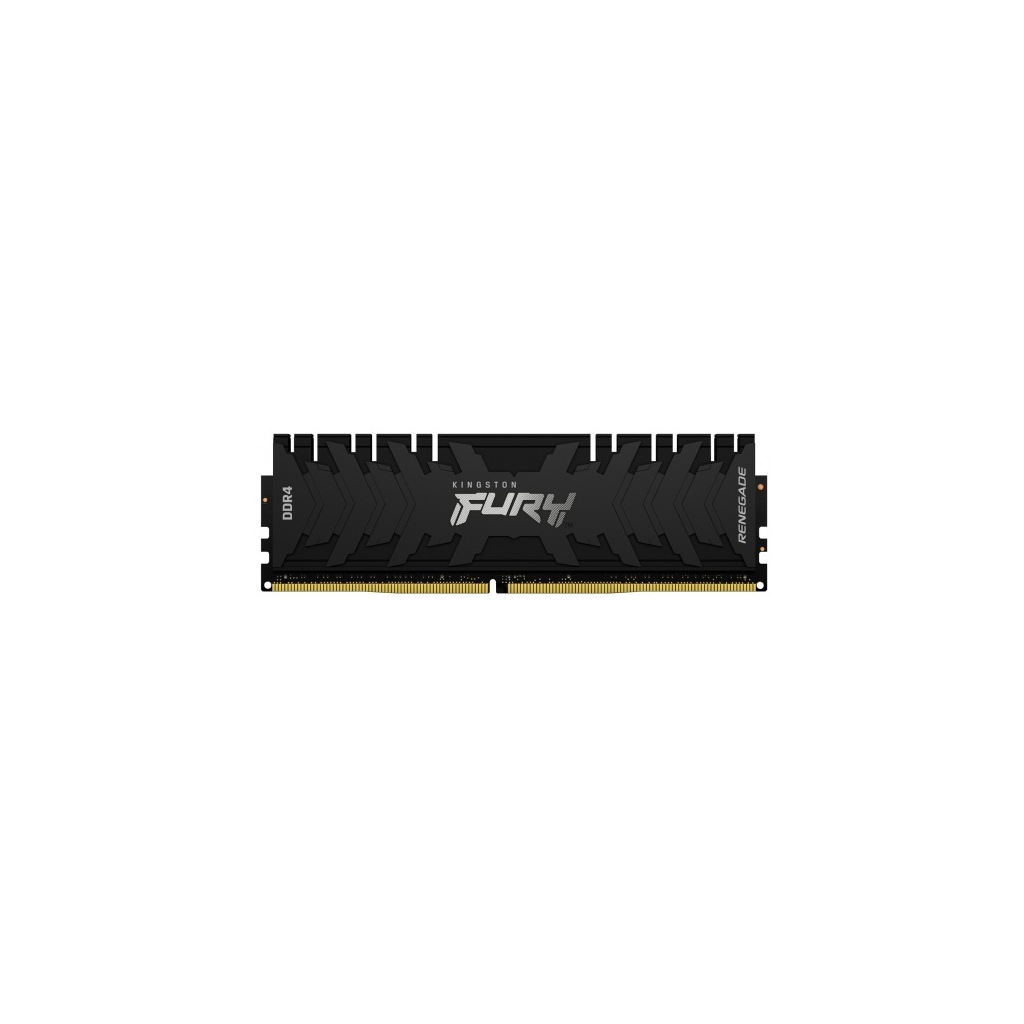 Модуль пам'яті для комп'ютера DDR4 8GB 2666 MHz RenegadeBlack Kingston Fury (ex.HyperX) (KF426C13RB/8)