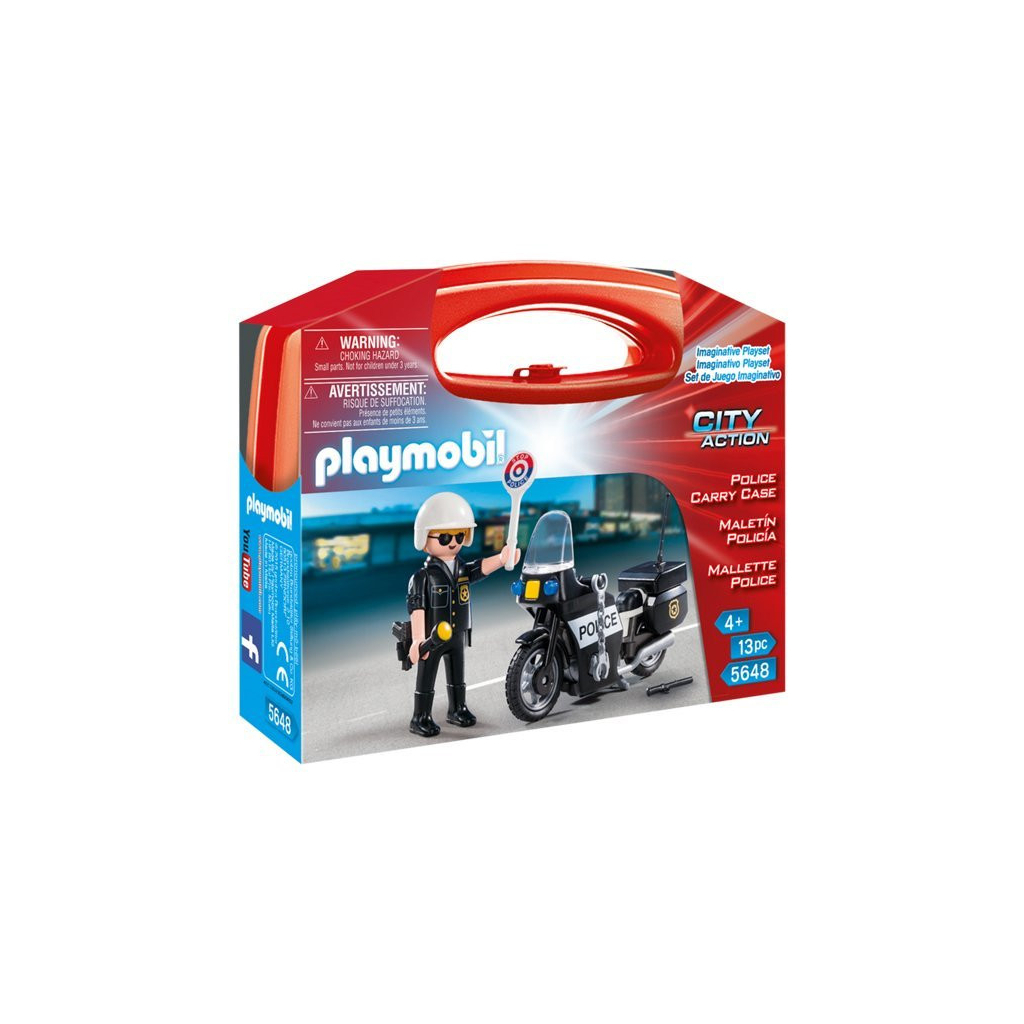 Конструктор Playmobil Кейс Поліцейський патруль (6984906)