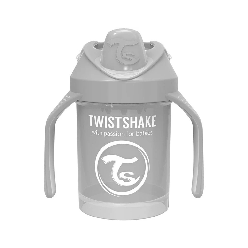 Поїльник-непроливайка Twistshake Міні 230 мл .Сіра (69882)