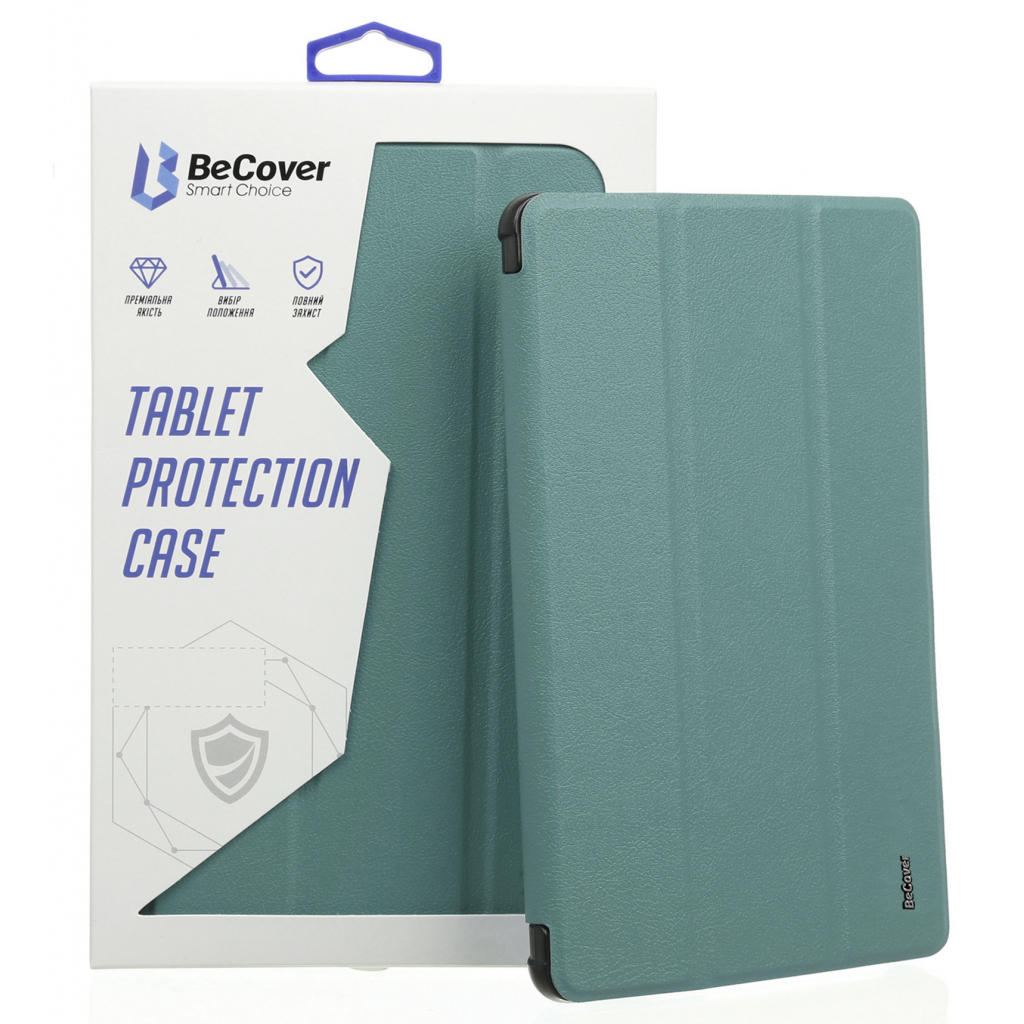 Чохол до планшета BeCover Tri Fold Soft TPU Apple iPad 10.2 2019/2020/2021 Dark Green (706737)