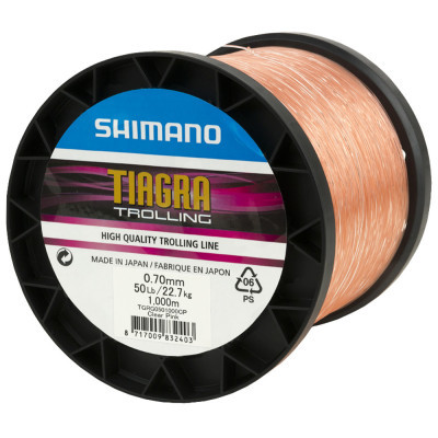 Волосінь Shimano Tiagra Trolling 1000m 0.55mm 30lb/13.0kg (TGRG0301000CP)