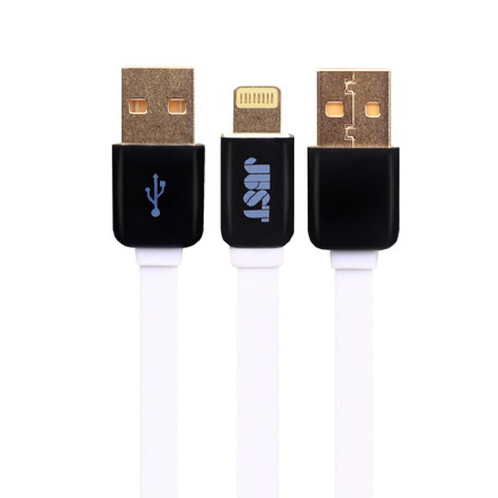 Дата кабель USB 2.0 AM to Lightning 1.0m Rainbow White Just (LGTNG-RNBW-WHT)