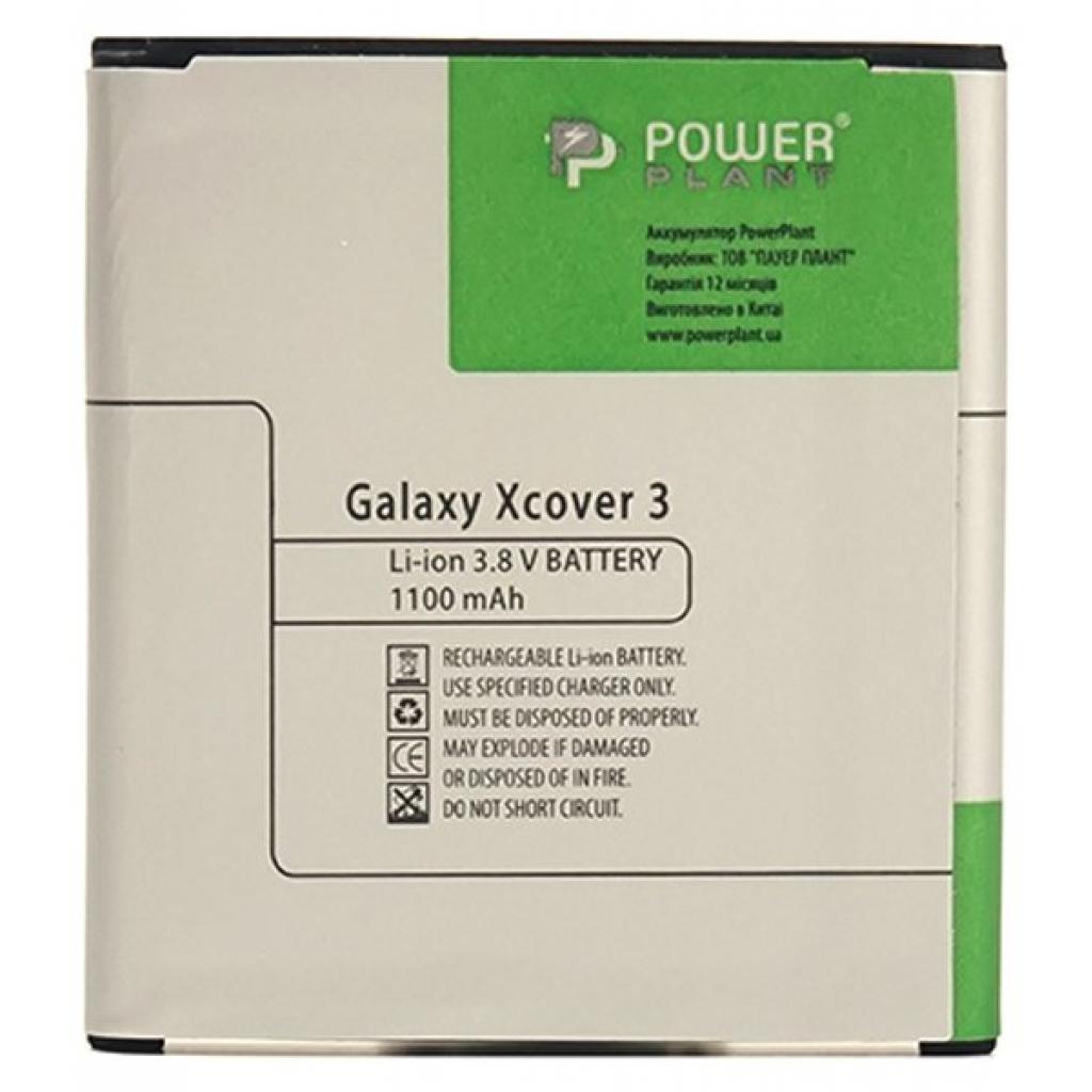 Акумуляторна батарея для телефону PowerPlant Samsung Galaxy Xcover 3 (EB-BG388BBE) 1100mAh (SM170197)