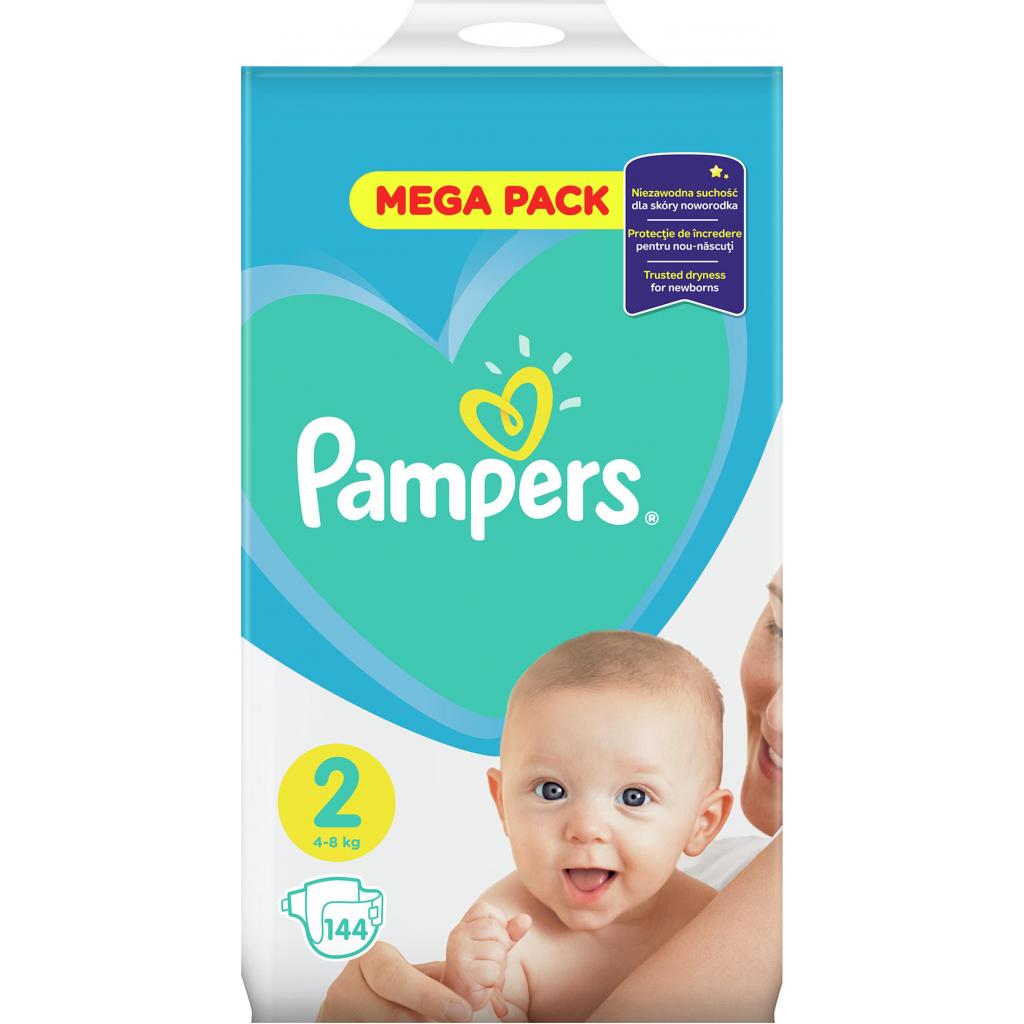 Підгузок Pampers New Baby Mini Розмір 2 (4-8 кг) 144 шт (8001090950772)