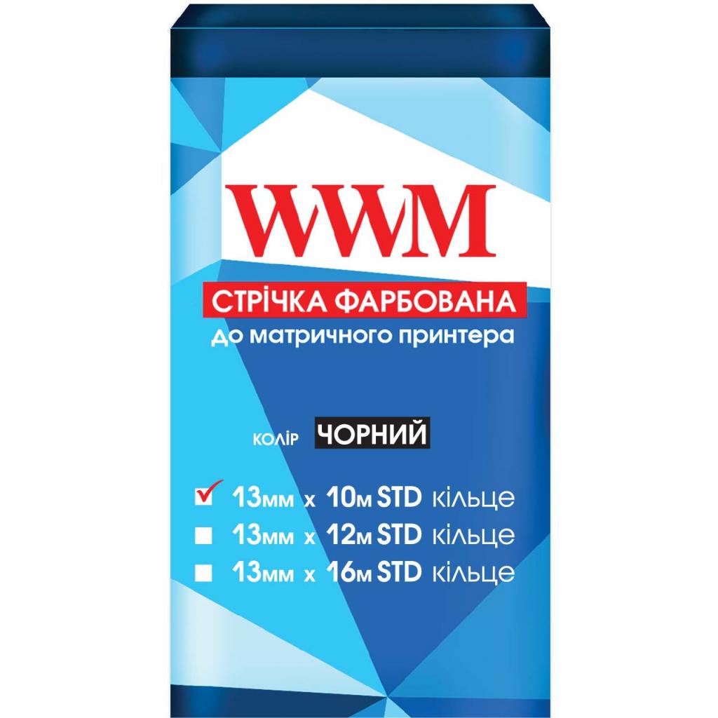 Стрічка до принтерів 13мм х 10м HD л. Purple WWM (R13.10HPM)