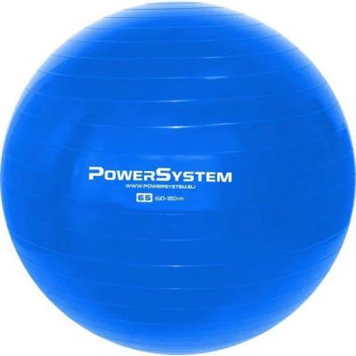 М'яч для фітнесу Power System PS-4012 65cm Blue (PS-4012_65cm_Blue)