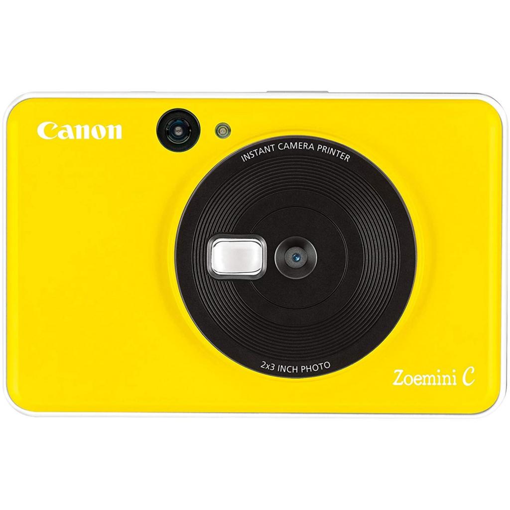 Камера миттєвого друку Canon ZOEMINI C CV123 Bumble Bee Yellow + 30 Zink PhotoPaper (3884C033)