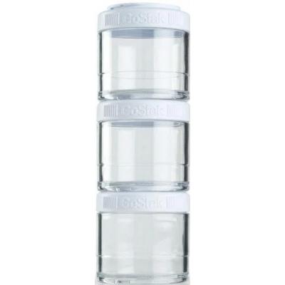 Контейнер спортивний BlenderBottle GoStak 3 Pak White ORIGINAL (GS_3*100_White)