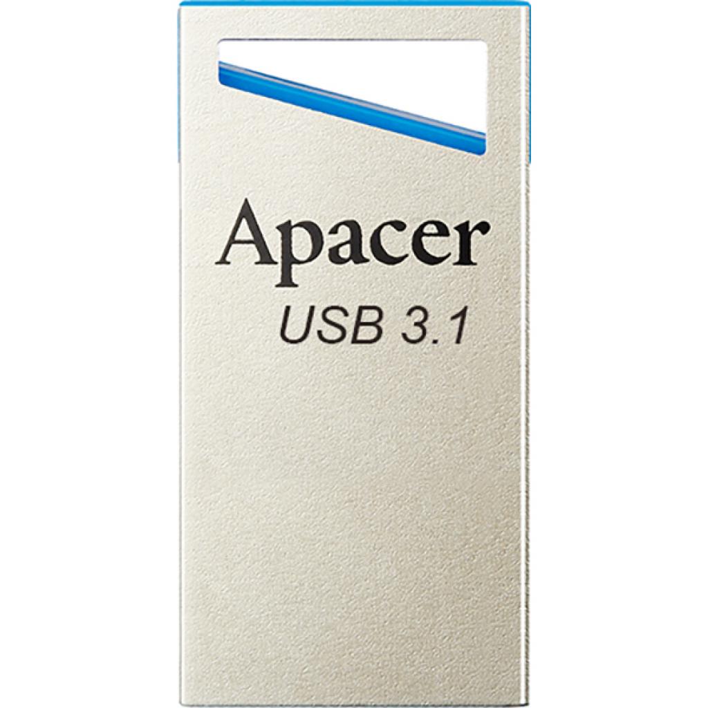 USB флеш накопичувач Apacer 128GB AH155 Blue USB 3.1 (AP128GAH155U-1)