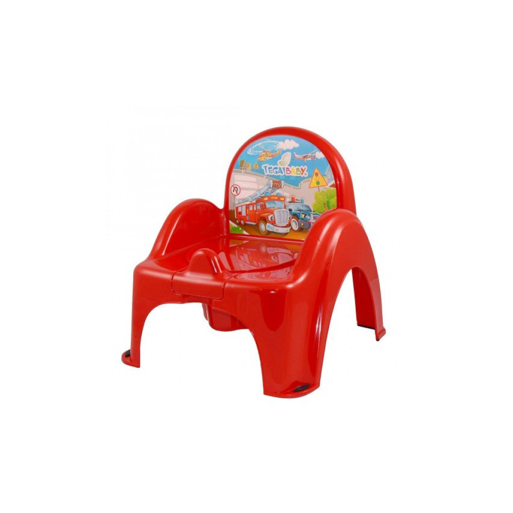 Горщик Tega Baby Cars кресло Red (Tega CS-007 red)