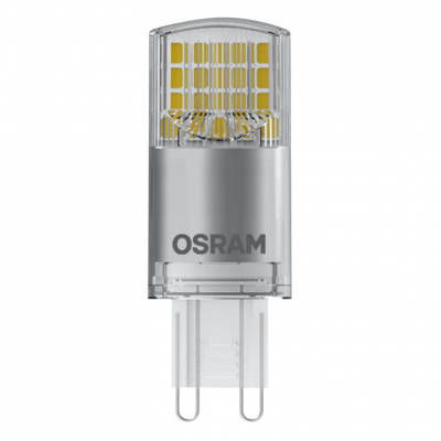 Лампочка Osram LEDSPIN40 CL 3,8W/840 230V G9 BLI1 (4058075812390)