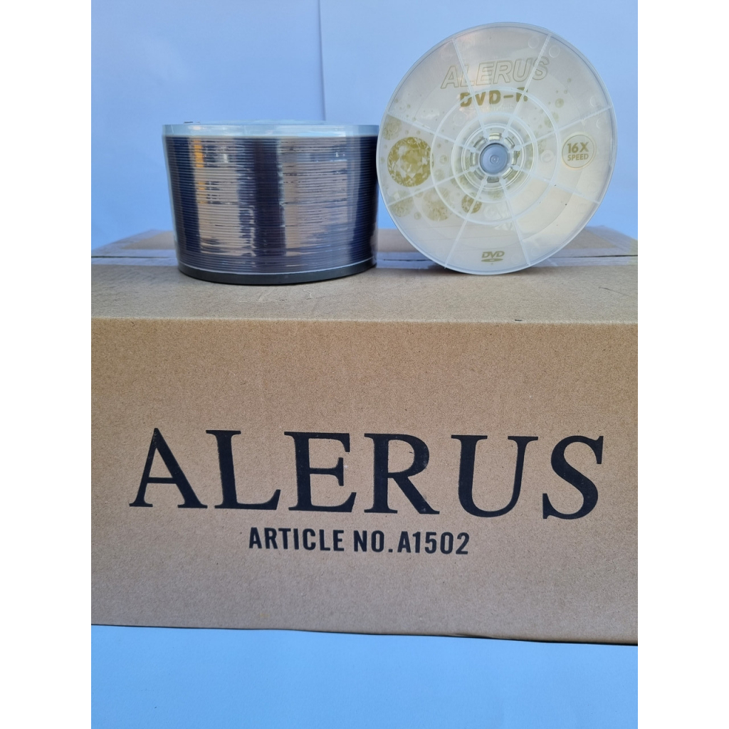 Диск DVD ALERUS DVD-R, 4.7Gb, 50шт Bulk (A1502)