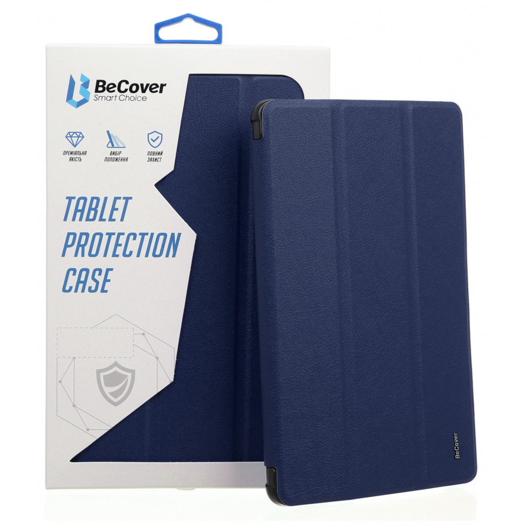 Чохол до планшета BeCover Tri Fold Soft TPU Apple iPad 10.2 2019/2020/2021 Deep Blue (706734)