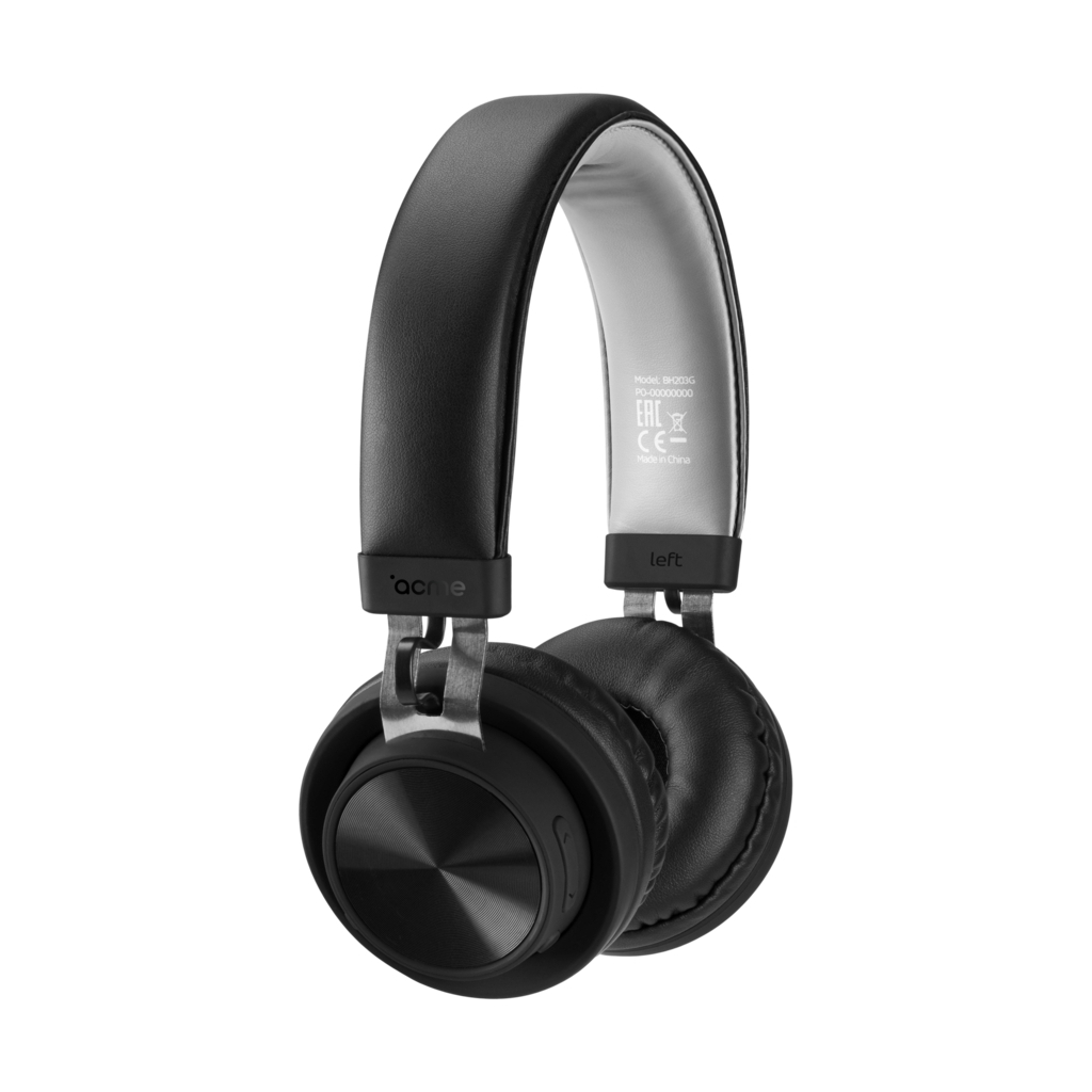 Навушники ACME BH203G Bluetooth headset Black-Grey (4770070880524)