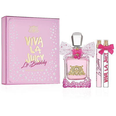 Набір косметики Juicy Couture Viva La Juicy Le Bubbly 100 мл + 10 мл + Viva La Juicy 10 мл (57164)