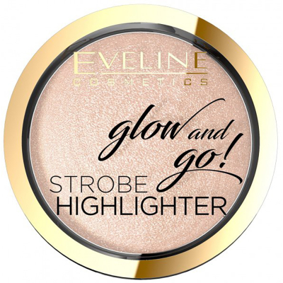 Хайлайтер Eveline Cosmetics Glow and Go! Strobe Highlighter 02 - Gentle Gold 8.5 г (5901761985108)