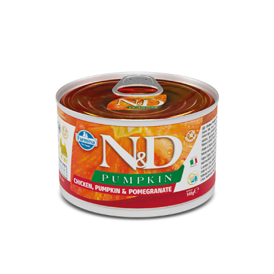 Консерви для собак Farmina N&D Grain Free Pumpkin Chicken Adult Mini 140 г (8606014102314)