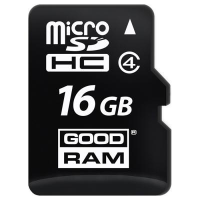 Карта пам'яті Goodram 16GB microSDHC Class 4 (SDU16GHCGRR10)