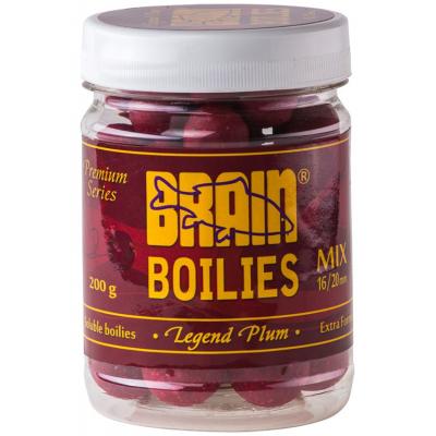 Бойл Brain fishing Plum (Слива) Soluble 200 gr, mix 16-20 mm (1858.00.04)