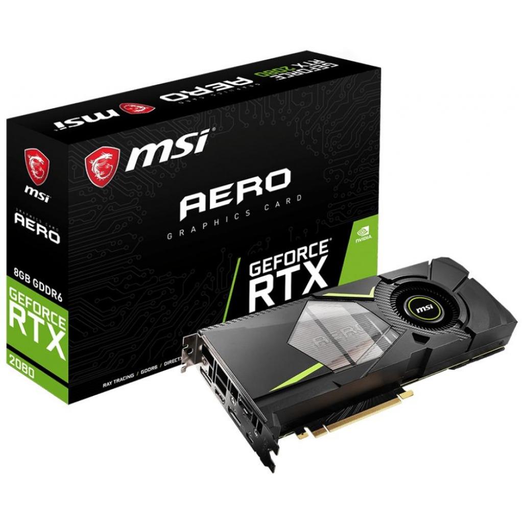 Відеокарта MSI GeForce RTX2080 8192Mb AERO (RTX 2080 AERO 8G)