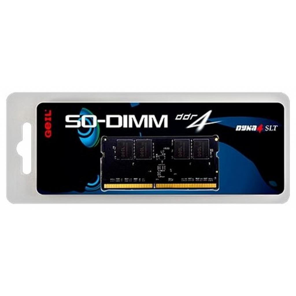 Модуль пам'яті для ноутбука SoDIMM DDR4 4GB 2666 MHz Geil (GS44GB2666C19SC)