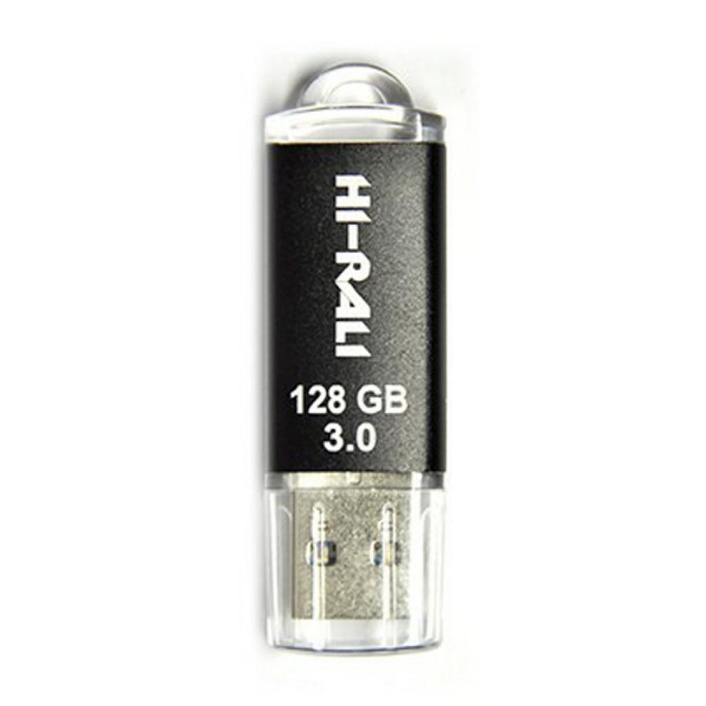 USB флеш накопичувач Hi-Rali 128GB Rocket Series Black USB 3.0 (HI-128GBVC3BK)