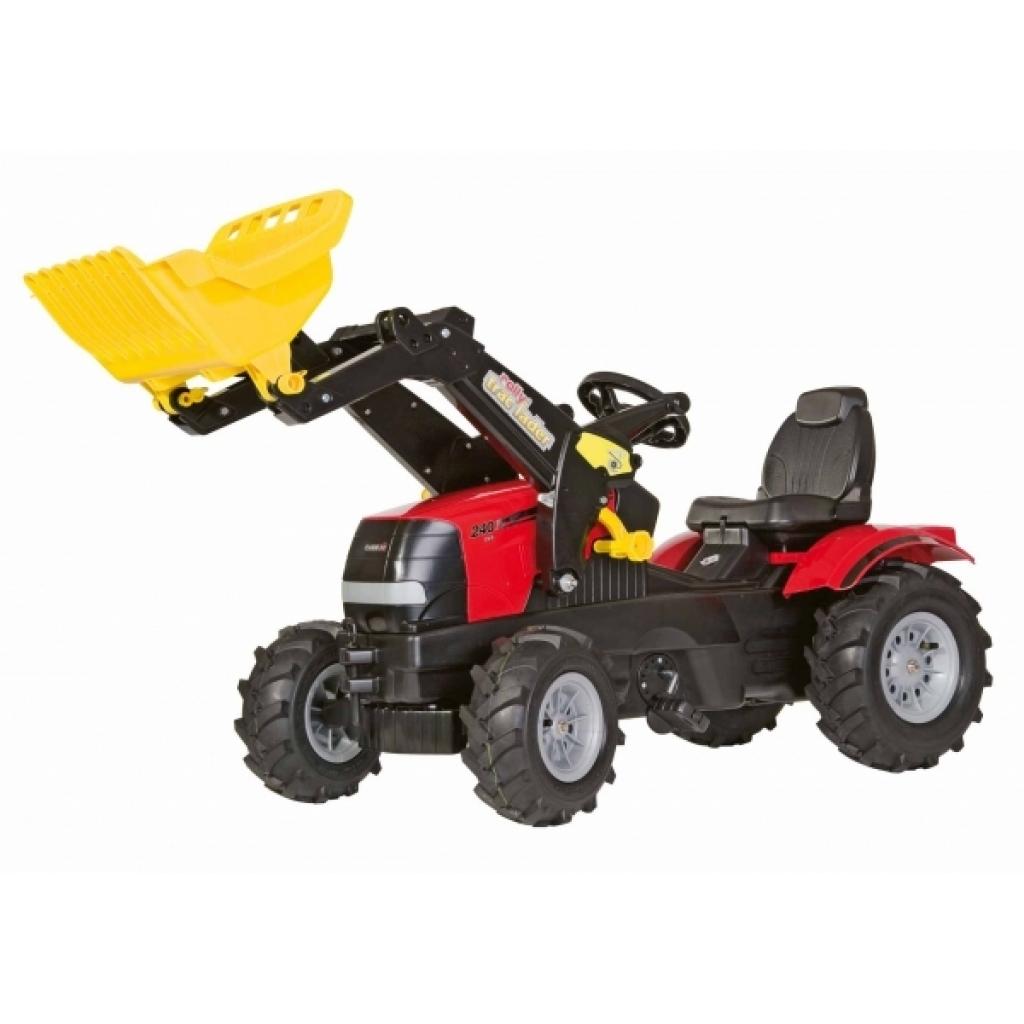 Веломобіль Rolly Toys Трактор з ковшем rollyFarmtrac Case Puma CVX 240 (611126)