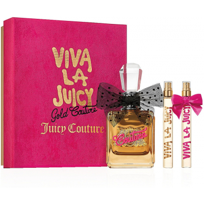 Набір косметики Juicy Couture Viva La Juicy Gold Couture 100 + 10 мл + Viva La Juicy 10 мл (21469)