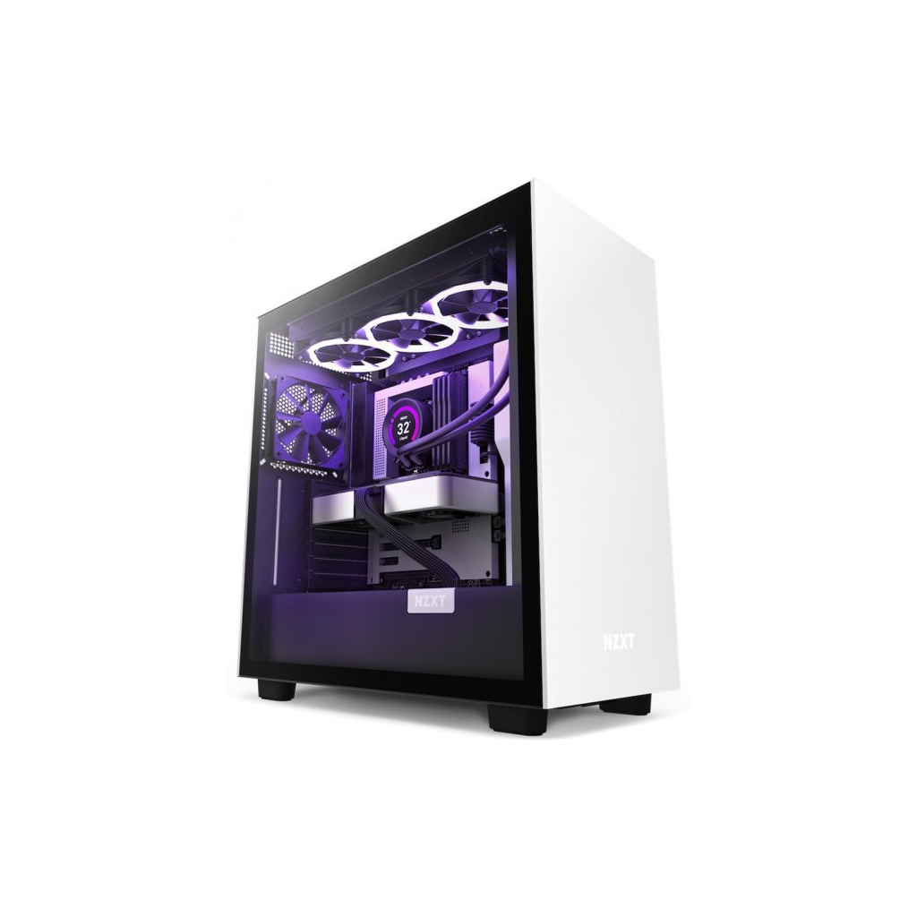 Корпус NZXT H7 v1 2022 Base Edition Black and White (CM-H71BG-01)