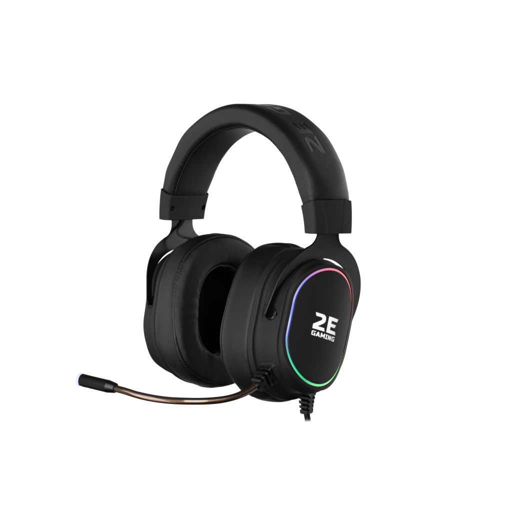 Навушники 2E Gaming HG350 RGB USB 7.1 Black (2E-HG350BK-7.1)