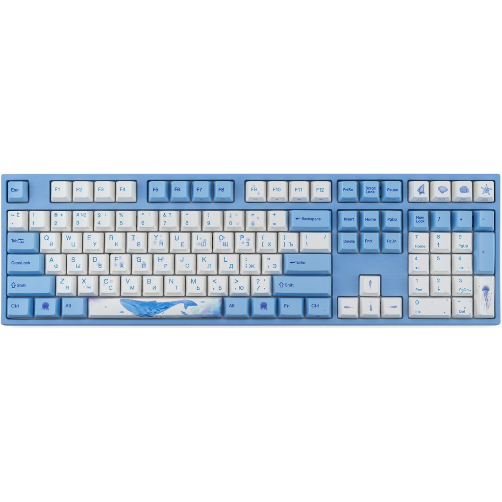 Клавіатура Varmilo VEM108 Sea Melody EC V2 Rose Multicolor (A36A038B0A3A06A033)