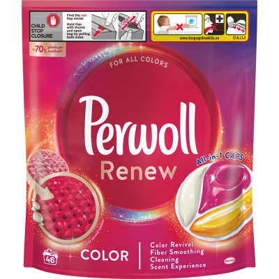 Капсули для прання Perwoll Renew Color для кольорових речей 46 шт. (9000101570588)