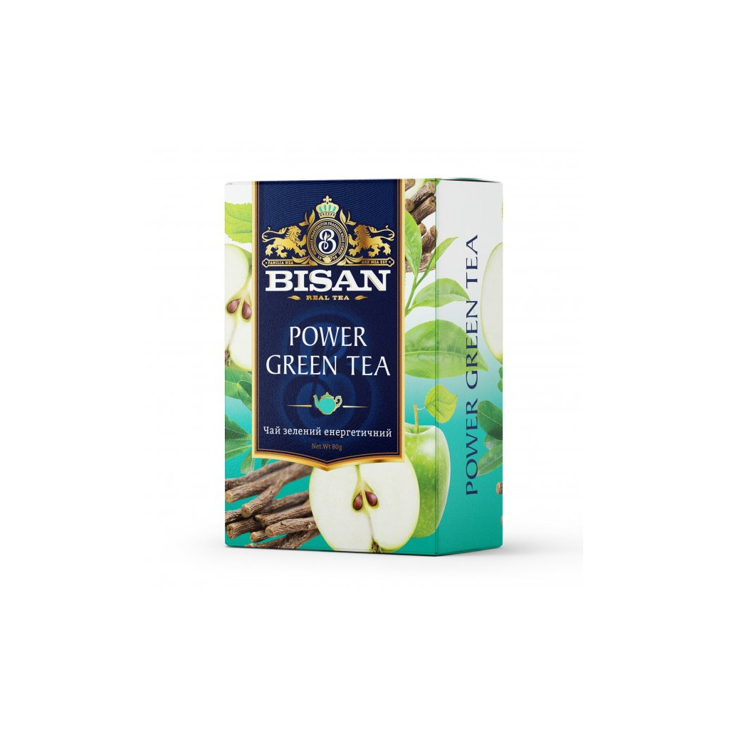 Чай Bisan Power Green Tea 80 г (4820186122589)