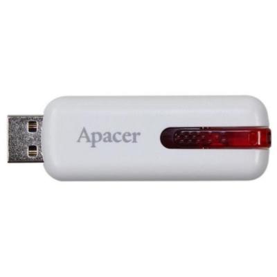 USB флеш накопичувач Apacer 32GB AH326 White RP USB2.0 (AP32GAH326W-1)