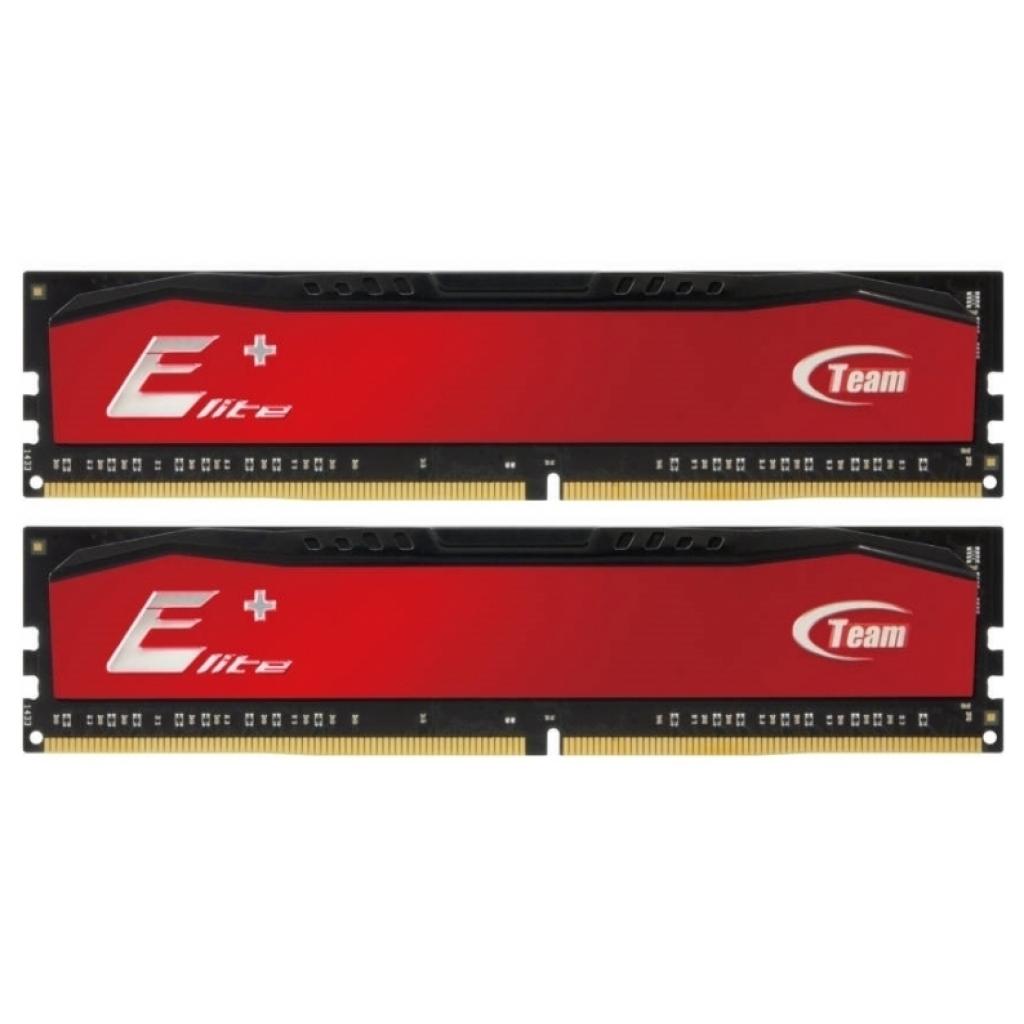 Модуль пам'яті для комп'ютера DDR4 16GB (2x8Gb) 2133 MHz Elite Plus Red Team (TPRD416GM2133HC15DC01)