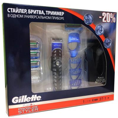 Бритва Gillette Fusion Proglide Power c 3 сменными картиджами Power (7702018325023)