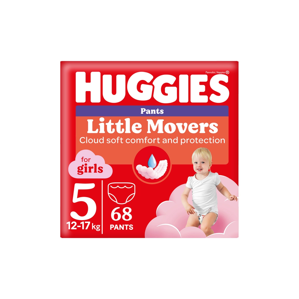 Підгузок Huggies Pants 5 (12-17 кг) для дівчаток 68 шт (5029053564111)