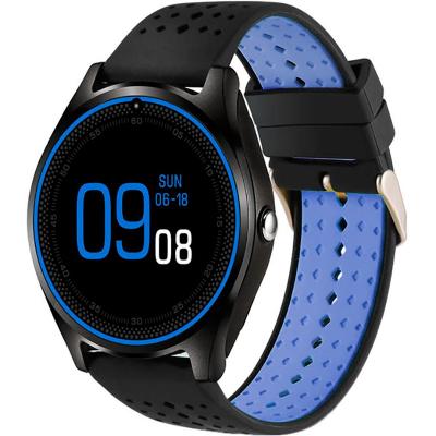 Смарт-годинник UWatch V9 Black-Blue (F_59927)