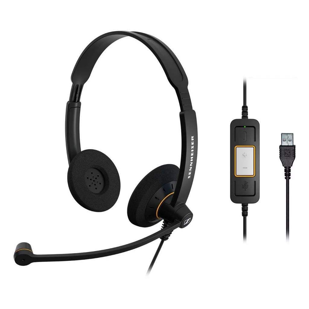 Навушники Sennheiser SC 60 USB ML Black (504547)