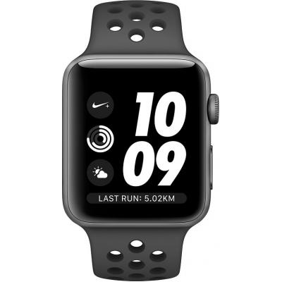 Смарт-годинник Apple Watch Nike+ Series 3 GPS, 38mm Space Grey Aluminium Case wit (MTF12GK/A)